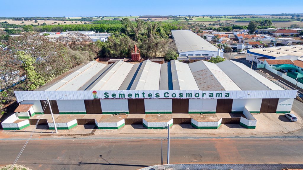 foto aerea Sementes Cosmorama
